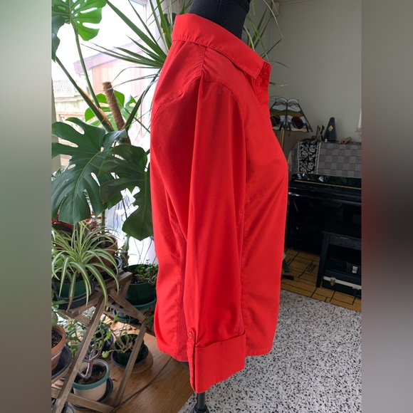 Zac & Rachel fitted 3/4 sleeve button up shirt - Picture 3 of 7